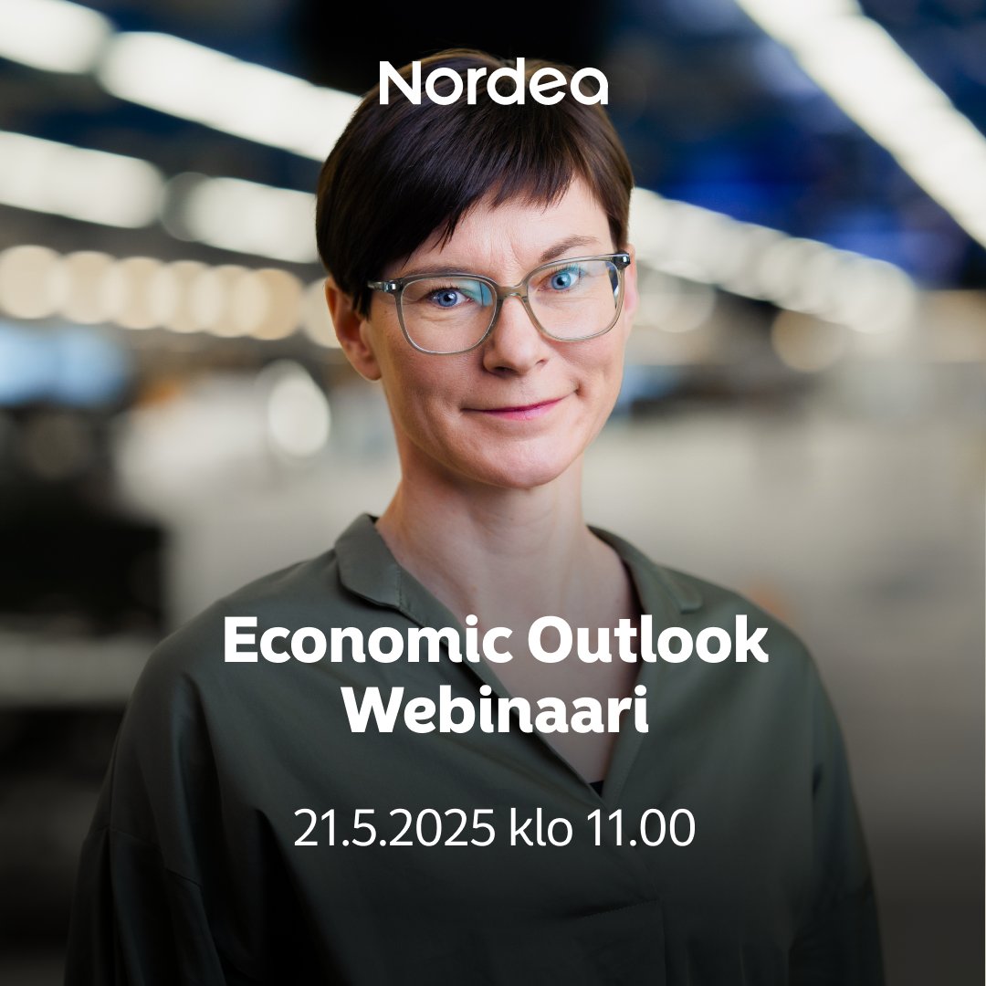HUOMENNA, 21. toukokuuta, klo 11:00: Tule kuulemaan, kun julkaisemme talousennusteemme, joka sisältää tuoreimmat Pohjoismaita ja kansainvälistä taloutta koskevat analyysimme ja ennusteemme. Ilmoittaudu webinaariin, jossa ekonomistimme Tuuli Koivu  ja Juho Kostiainen käyvät läpi