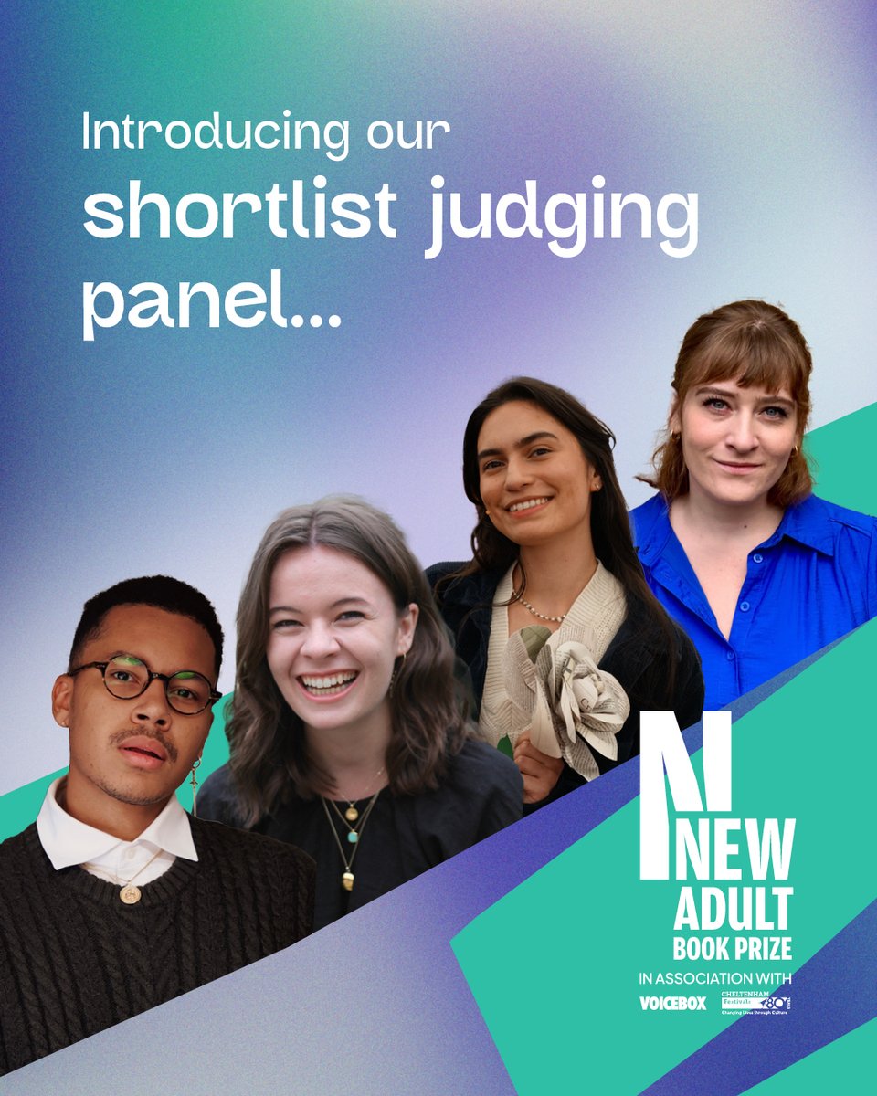 Introducing the shortlist judges for the New Adult Book Prize 📚

See the thread below to meet the panel of judges who will be selecting our #NewAdultPrize shortlist 👇