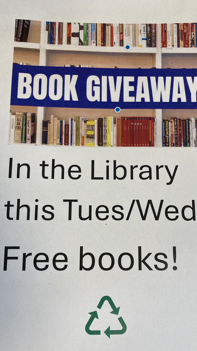 MissKindness (@fionakindness3) on Twitter photo Some fantastic books ππin our Book Giveaway in the Library. Treat yourself for the long weekend.
#recycle #RoodReads <a href="/HolyroodSec/">Holyrood Secondary</a> Some fantastic books ππin our Book Giveaway in the Library. Treat yourself for the long weekend.
#recycle #RoodReads <a href="/HolyroodSec/">Holyrood Secondary</a>