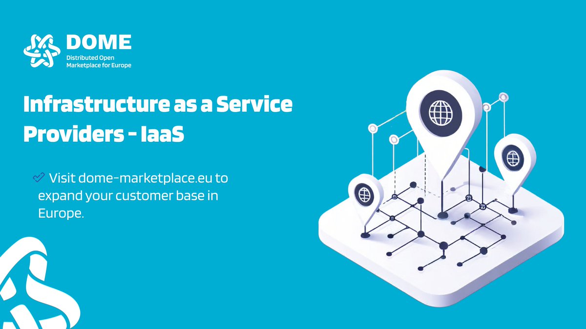 DomeMarketplace's tweet photo. 🚀 #IaaS providers: Expand in the #EU with DOME Marketplace! 🇪🇺
Boost visibility, reach public & private buyers, and showcase EU-compliant, sovereign cloud services.
Join the trusted EU Cloud & Edge hub 👉 https://t.co/JgMVojeqmE
#CloudServices #EdgeServices https://t.co/lrraRsFen8