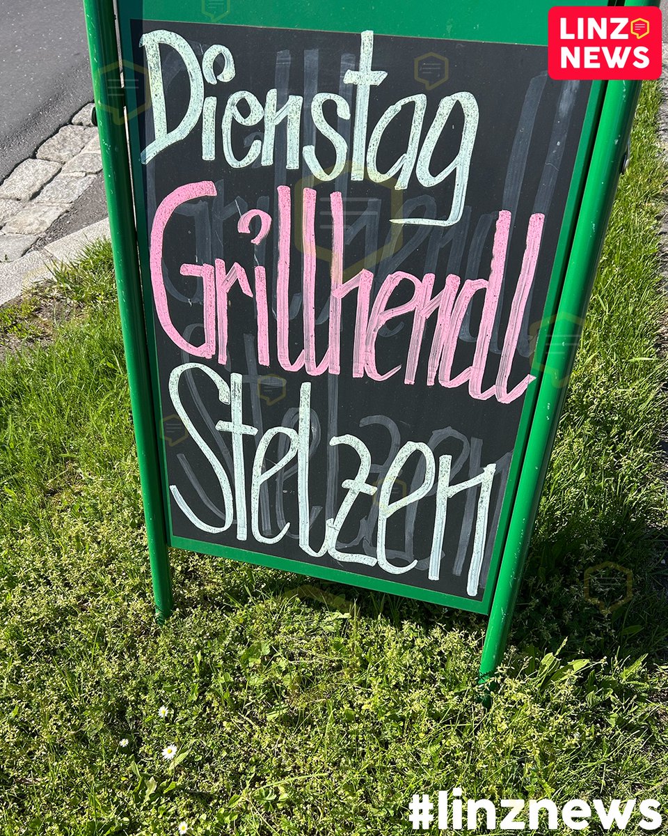 linzdotnews's tweet image. ❤️ Lieblingsschild
🍗 Grillhendl &amp;amp; Stelzen
✅ Der Dienstag ist gerettet ...

#grillhendl #stelzen #mahlzeit #yummy #dienstag