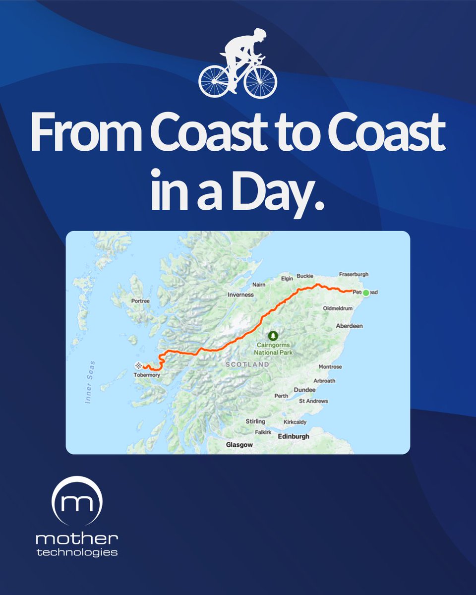 Our Services Manager, Michael McLuckie is cycling 230 miles in 1 day — from Peterhead to Ardnamurchan — all to support the Gathimba Edwards Foundation, helping families in Kenya &amp; NE Scotland.

Support his incredible ride! 🚴‍♂️
👉 totalgiving.co.uk/mypage/bts2025
🌍 gathimbaedwardsfoundation.org