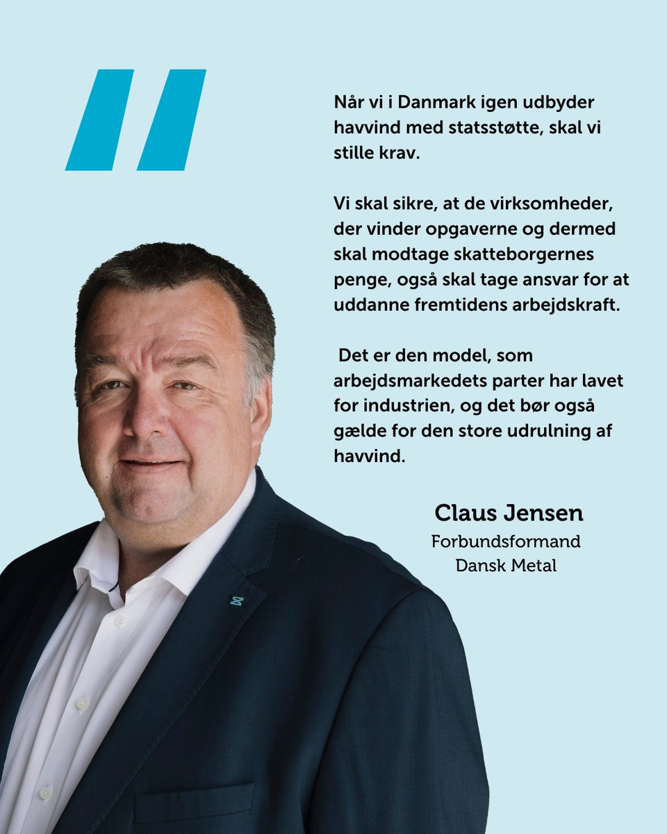 Regeringen og forligspartierne tager et nødvendigt skridt og kickstarter dansk havvind med en historisk stor udbygning. Nu er der igen retning og tempo i den grønne omstilling til havs. Læs hele pressemeddelelsen her: via.ritzau.dk/pressemeddelel…