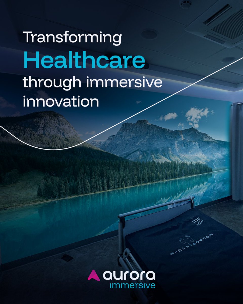 Aurora’s immersive technology supports healthcare by

🧠 Simulating real clinical training in risk-free settings
🌿 Supporting therapy with calming sensory spaces
🔍 Helping patients understand treatment plans via visuals

auroraimmersive.co.uk

#Healthcare #Immersive #Sensory
