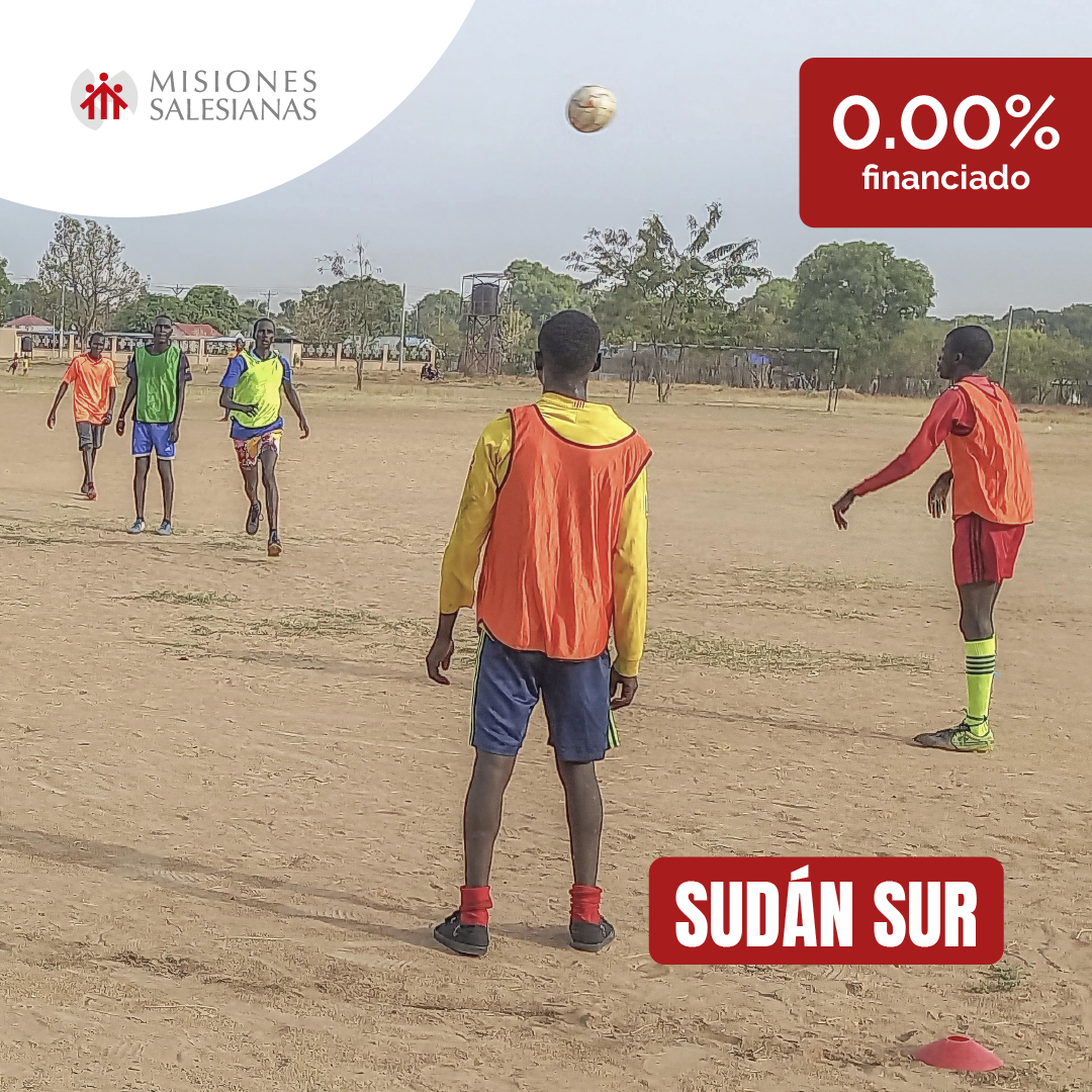 MSalesianas's tweet photo. #ProyectoMS | En Sudán del Sur 🇸🇸, el deporte y la música están transformando vidas. ⚽🎶 Con tu ayuda, los jóvenes pueden formarse y construir un futuro mejor en el país más joven del mundo 🙌
👉 ¡¡Conoce el proyecto y colabora!!
🔗 https://t.co/SnlfYXKFrY https://t.co/xvpfsIRDgd