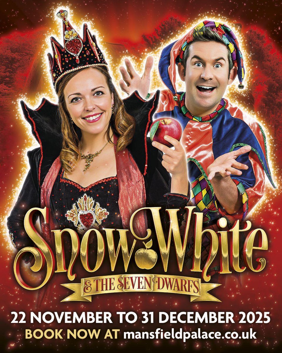 MansfieldPalace (@mansfieldpalace) on Twitter photo 🎉 A HUGE thank you to everyone who’s already booked – over 50% of Snow White panto tickets are already SOLD! Get yours before they vanish in a puff of glitter! 🪄🎭
ow.ly/OZw250VVqjr
@ukp_ltd <a href="/katrina_bryan/">Katrina Bryan</a> <a href="/adammosscomedy/">Adam Moss (MOSSY)</a> @MDC_news 🎉 A HUGE thank you to everyone who’s already booked – over 50% of Snow White panto tickets are already SOLD! Get yours before they vanish in a puff of glitter! 🪄🎭
ow.ly/OZw250VVqjr
@ukp_ltd <a href="/katrina_bryan/">Katrina Bryan</a> <a href="/adammosscomedy/">Adam Moss (MOSSY)</a> @MDC_news