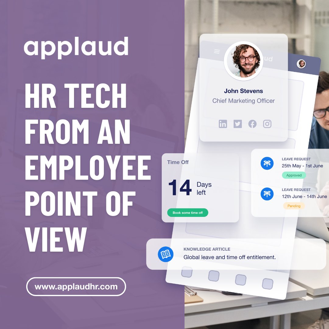 Here’s to HR!

You help employees grow, thrive, and feel seen every day.

On #InternationalHRDay, Applaud celebrates the real people behind better workplaces. 👏

hubs.ly/Q03kbDrm0

#ApplaudHR #HRTech #EmployeeExperience