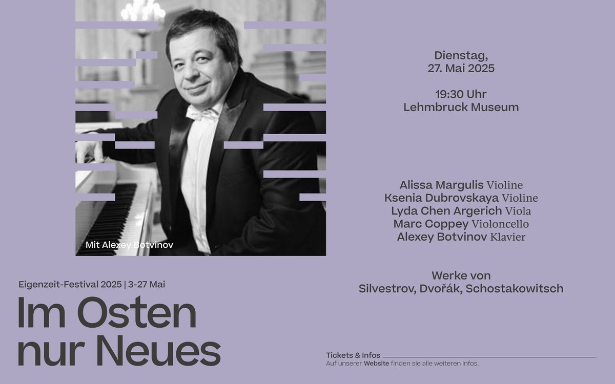 Marc Coppey (@marccoppey) on Twitter photo ๐ฉ๐ช Back in Germany, next Tuesday, to play at the #Duisburger <a href="/philharmoniker/">Philharmoniker</a> Eigenzeit-Festival.
๐ ๐๐ก๐๐ข & ๐๐ข๐ข๐๐๐ก๐ โก duisburger-philharmoniker.de/Konzerte/im-osโฆ ๐ฉ๐ช Back in Germany, next Tuesday, to play at the #Duisburger <a href="/philharmoniker/">Philharmoniker</a> Eigenzeit-Festival.
๐ ๐๐ก๐๐ข & ๐๐ข๐ข๐๐๐ก๐ โก duisburger-philharmoniker.de/Konzerte/im-osโฆ
