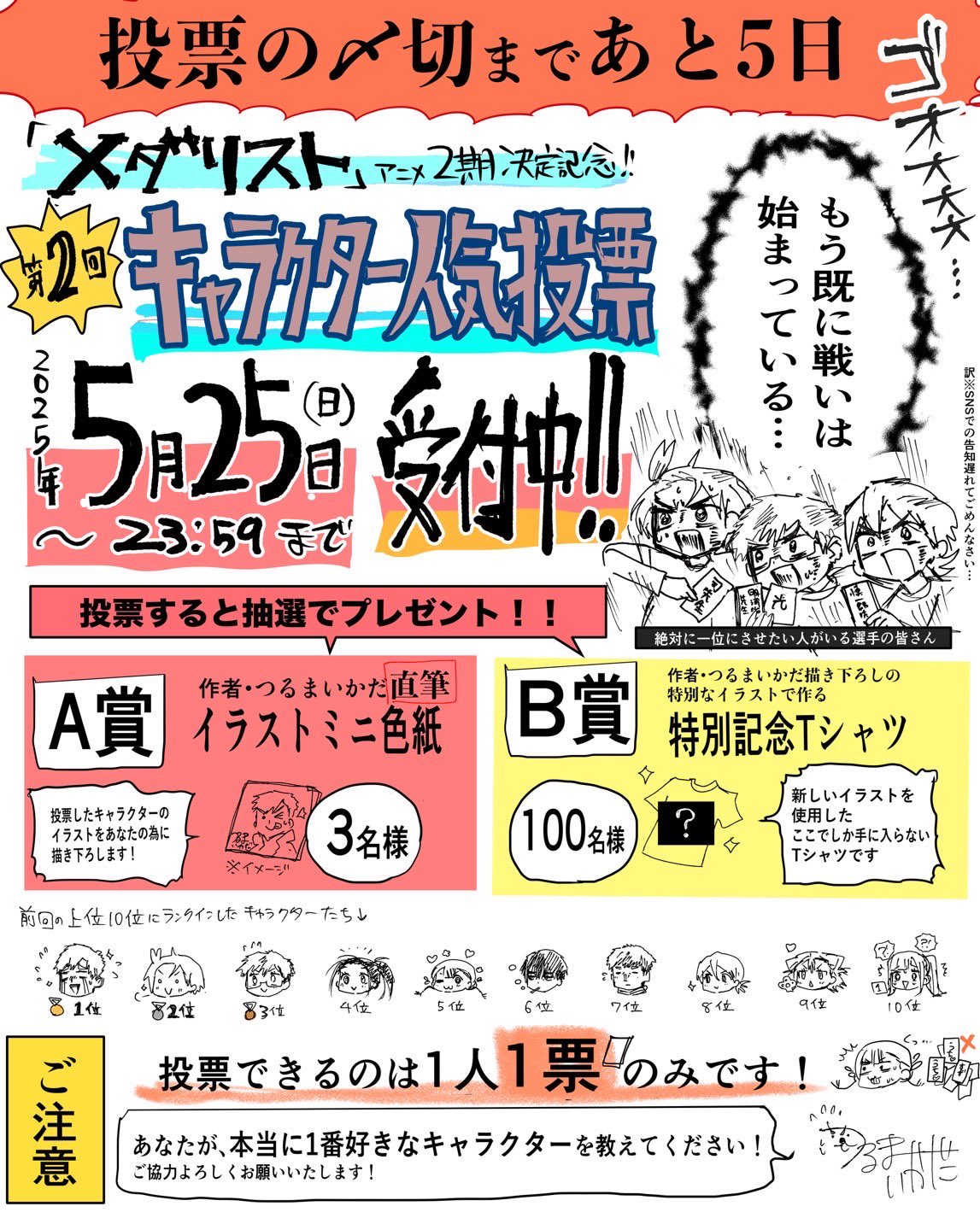 漫画「メダリスト」⛸🏅 (@medalist_AFT) / X