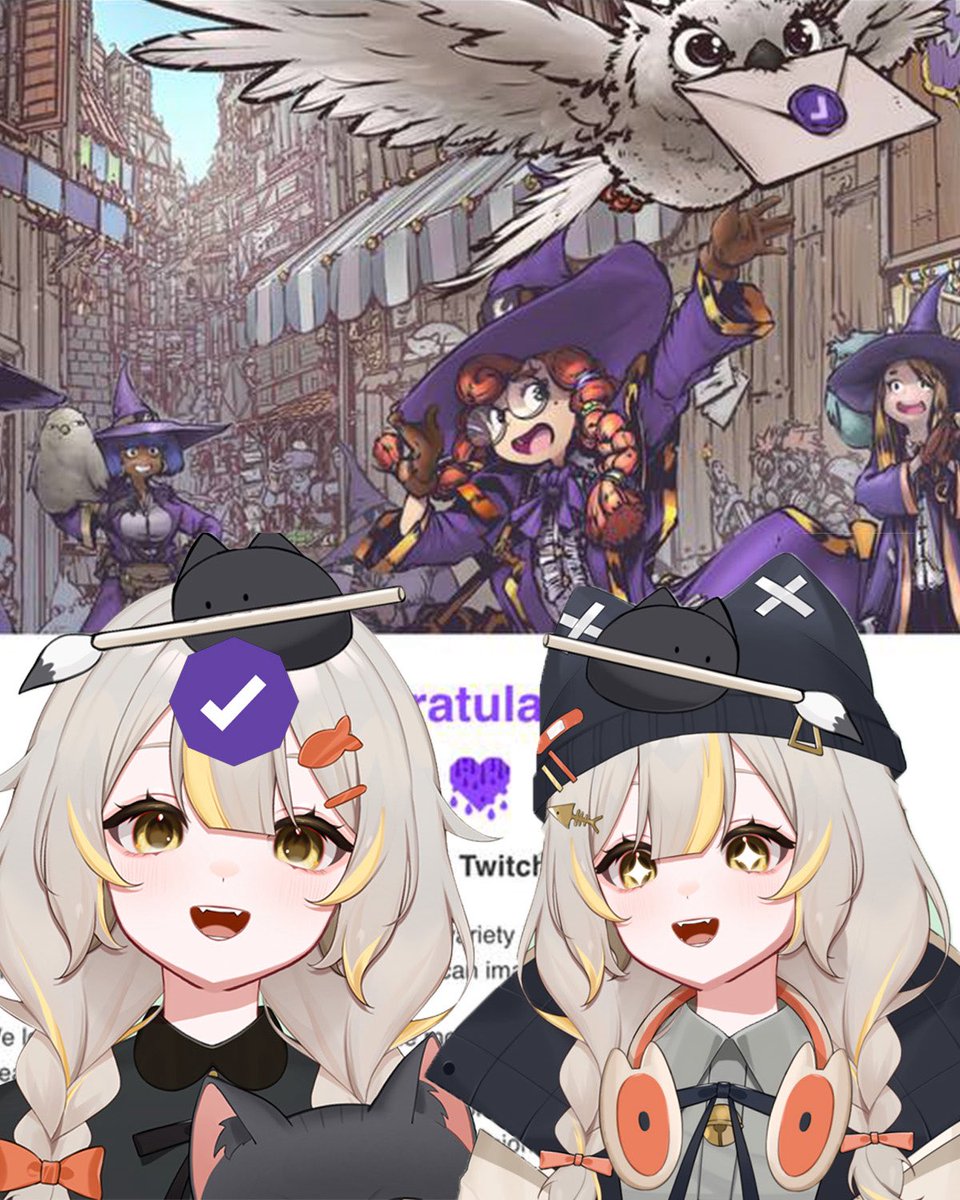 ik i don't post here on much BUT!!!! 🥳💜✨#TwitchPartner YIPPPPEEEEE