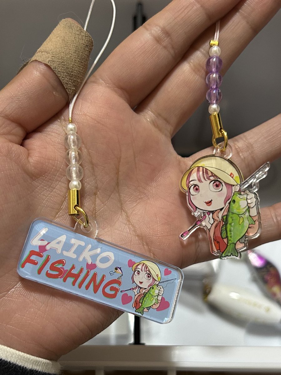 【視聴者プレゼント企画🎁】

らい子のバス釣りアクキー
どちらかひとつ！あげます！
いつも応援ありがとうございます🙏

応募方法はこの投稿をリポストのみ

メンバー限定の方に応募した人も再応募可
鍵垢だと見れないので応募から発表までは開けてください😭

その他注意事項はYouTubeの投稿みて✅