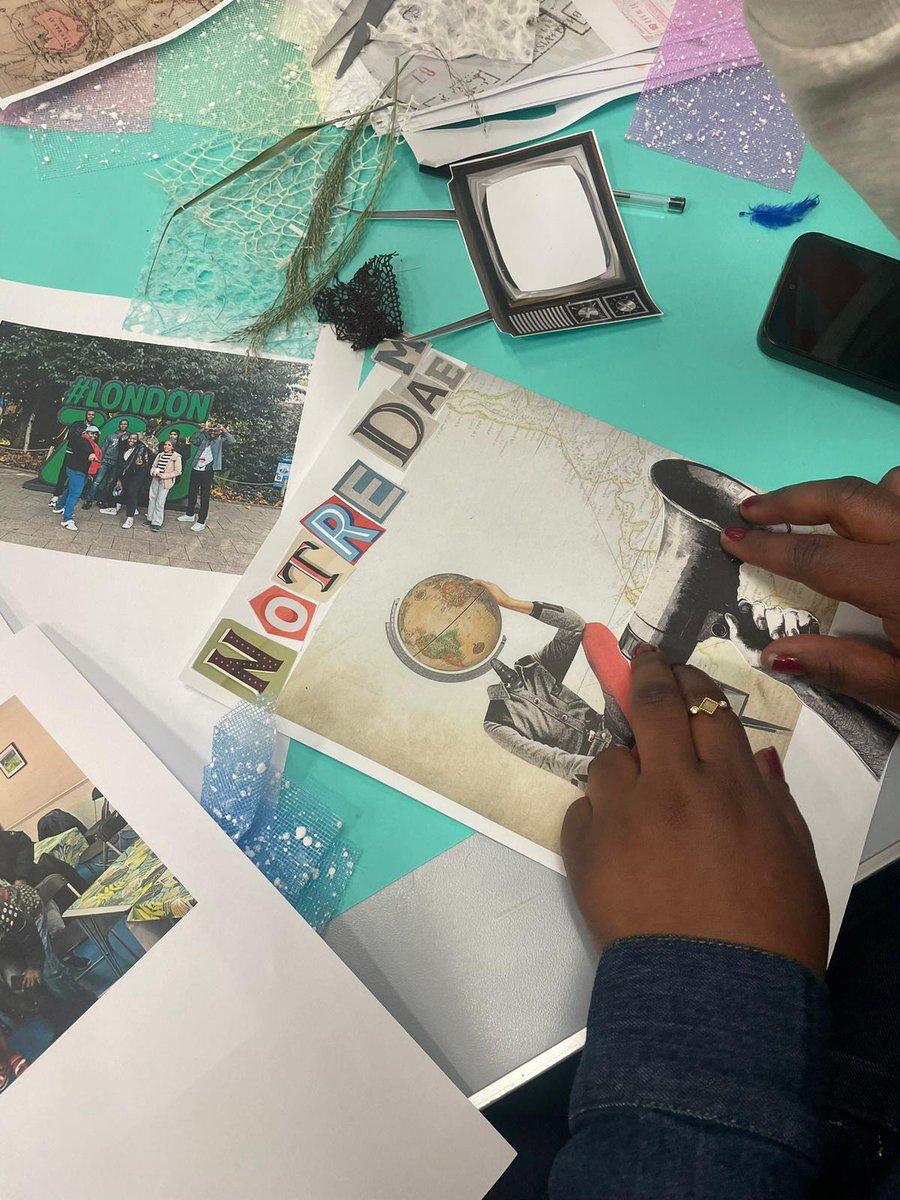 Our second creative workshop with <a href="/V_and_A/">V&A</a> and <a href="/FotosynthesisUK/">Fotosynthesis_uk</a> was a great success - our displays are almost ready for our #RefugeeWeek exhibition which will be shown at <a href="/NDFchurchLondon/">Notre Dame de France</a> in Leicester Square.  #thepowerofus Details coming soon!