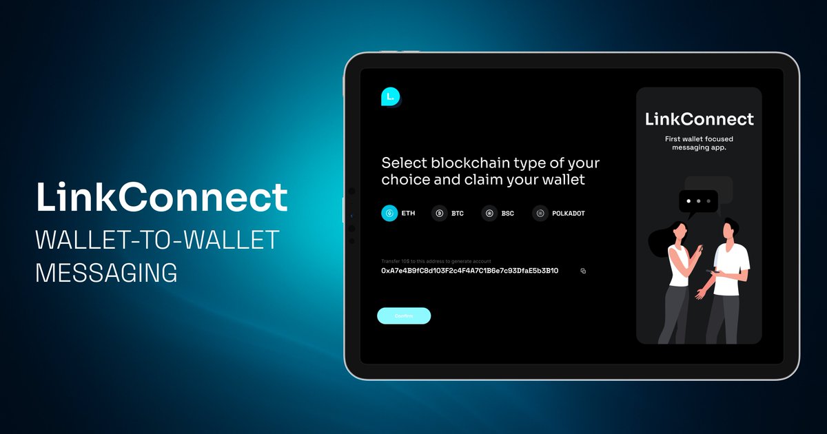 LinkNet_Cloud's tweet photo. Introducing LinkConnect π‘
A cross-chain messaging layer where wallets talk.
No signups. No email. No usernames.
Just your wallet = your identity.
#LinkConnect #Web3Messaging https://t.co/PkbmmQtyya