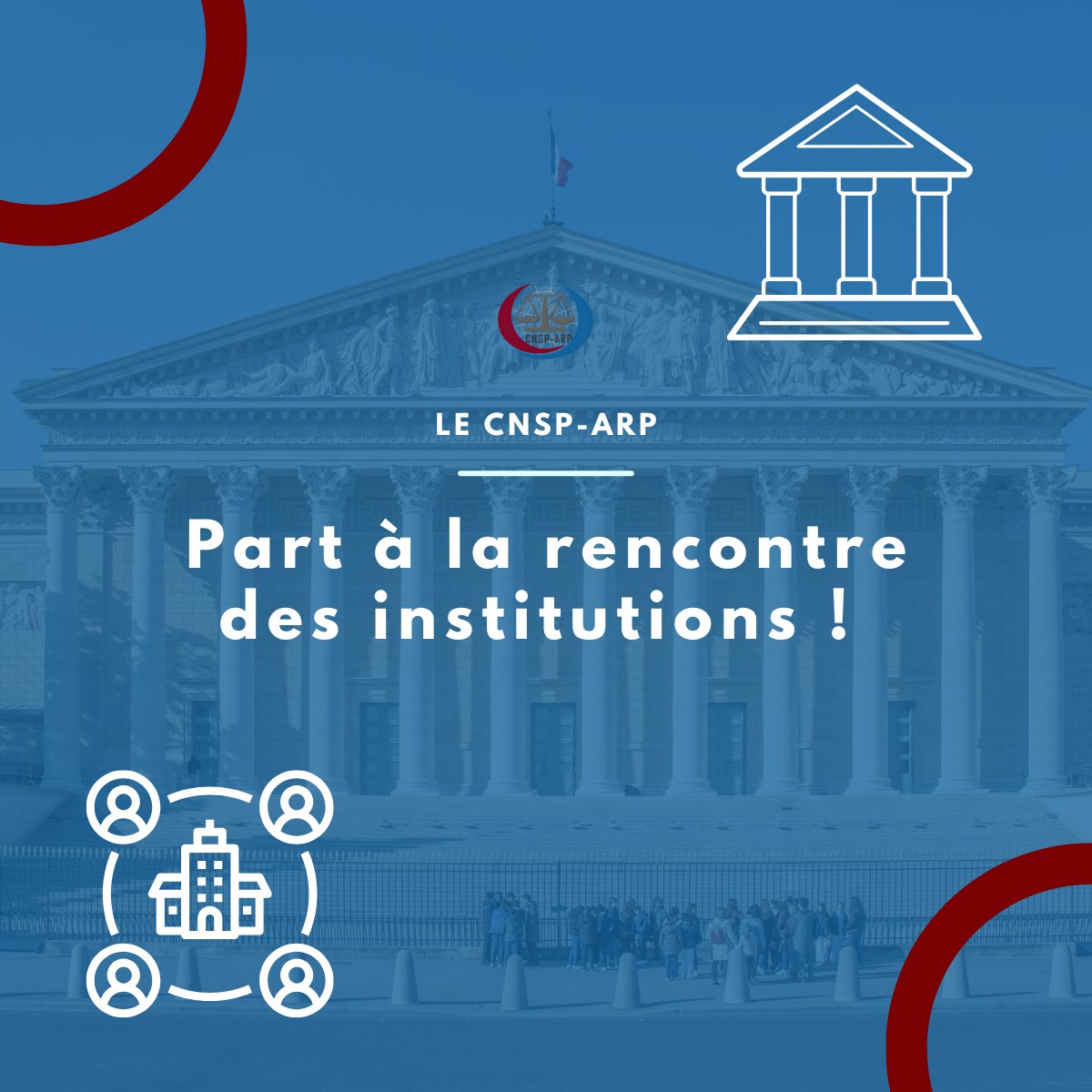 CNSPARP's tweet photo. RDV institutionnels 🚀 Le CNSP-ARP passe à l’action ! 
💪  Après des mois de réflexion et de concertation pour construire notre plaidoyer, place à l’action !
👉 Nous avons entamé une série de démarches ...  
A lire sur https://t.co/yI7tZeqFEx  #CNSPARP #ReconnaissanceStatutaire https://t.co/YLaz29mPMN