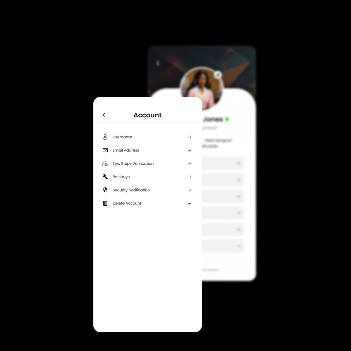 CharleeGraphix's tweet image. DailyUi 🤲 007
Prompt: Settings ♥ 

#UIUX #uiuxdaily #DailyUI #ui #design #creative #charleegraphix