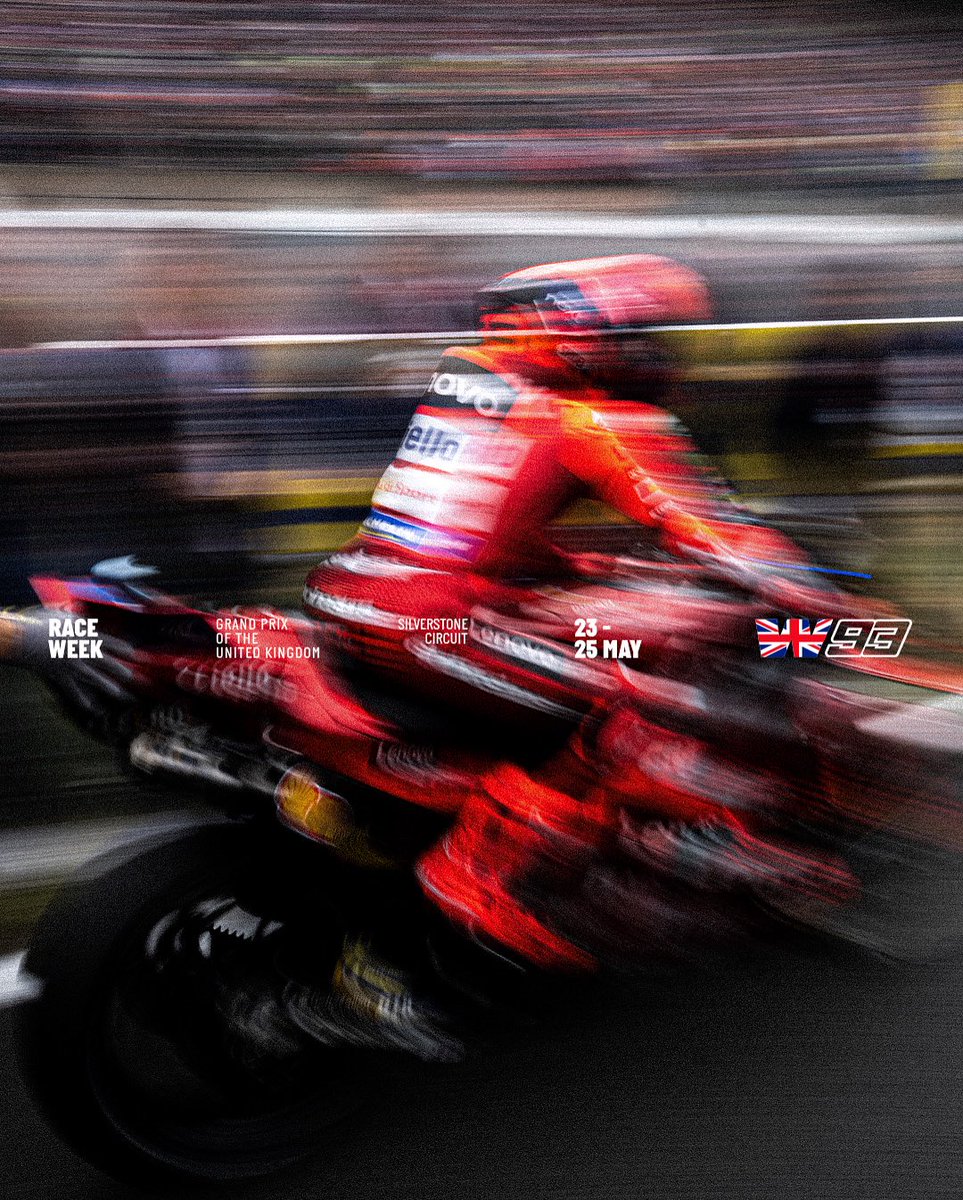 RACE WEEK. ❤️‍🔥
#BritishGP