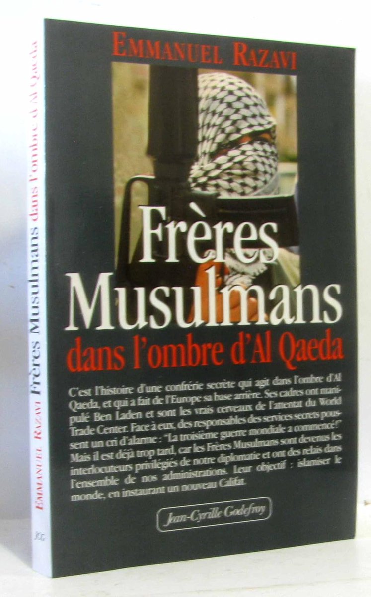 Il y a 20 ans, je publiais ce livre sur les Frères musulmans après avoir enquêté sur eux en France, en Egypte, en Jordanie, au Pakistan, en Grande Bretagne. Je mettais en garde contre leur projet d'infiltration etleur objectif d'intégrer des listes électorales. Je rappelais,