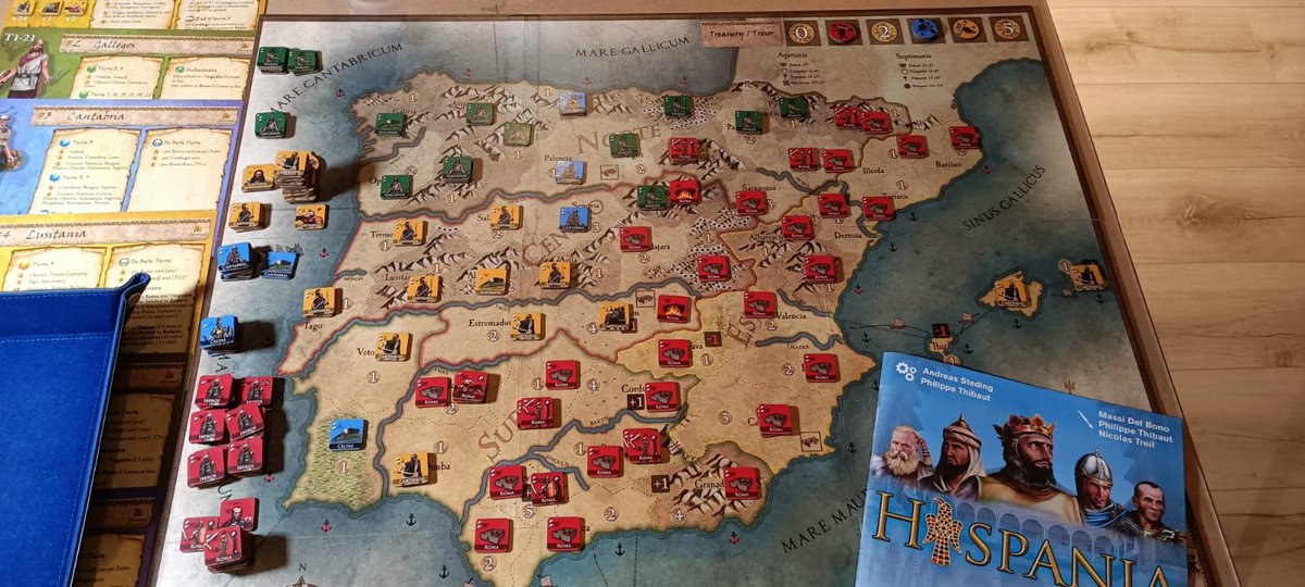 HQWargames's tweet photo. #hispania

Fin del primer escenario, cinco turnos. Victoria de Cartago y Lusitania (amarillos). Segundo puesto Roma + Iberos ¿Quieres saber cómo podría continuar?

Entra en la campaña y podrás forjar la historia de Hispania tú mismo:
https://t.co/uJuWDwr88L https://t.co/Lnrkantsgh