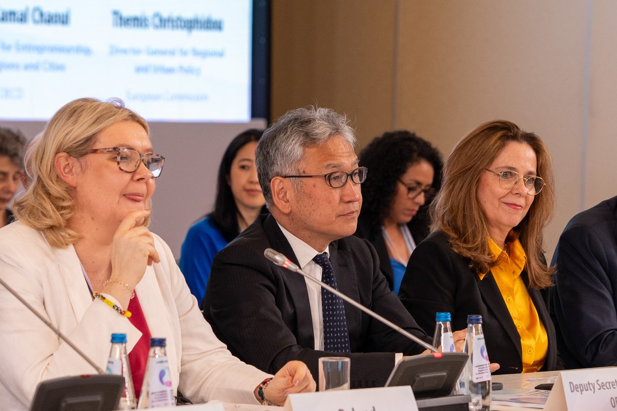 Delighted to be in 🇵🇱 Warsaw for the <a href="/OECD/">OECD ➡️ Better Policies for Better Lives</a> Ministerial Meeting on Regional Development Policy. With 70% of the OECD population living in countries where regional inequality is rising, place-based policies are essential to unlock the potential of regions and boost competitiveness.