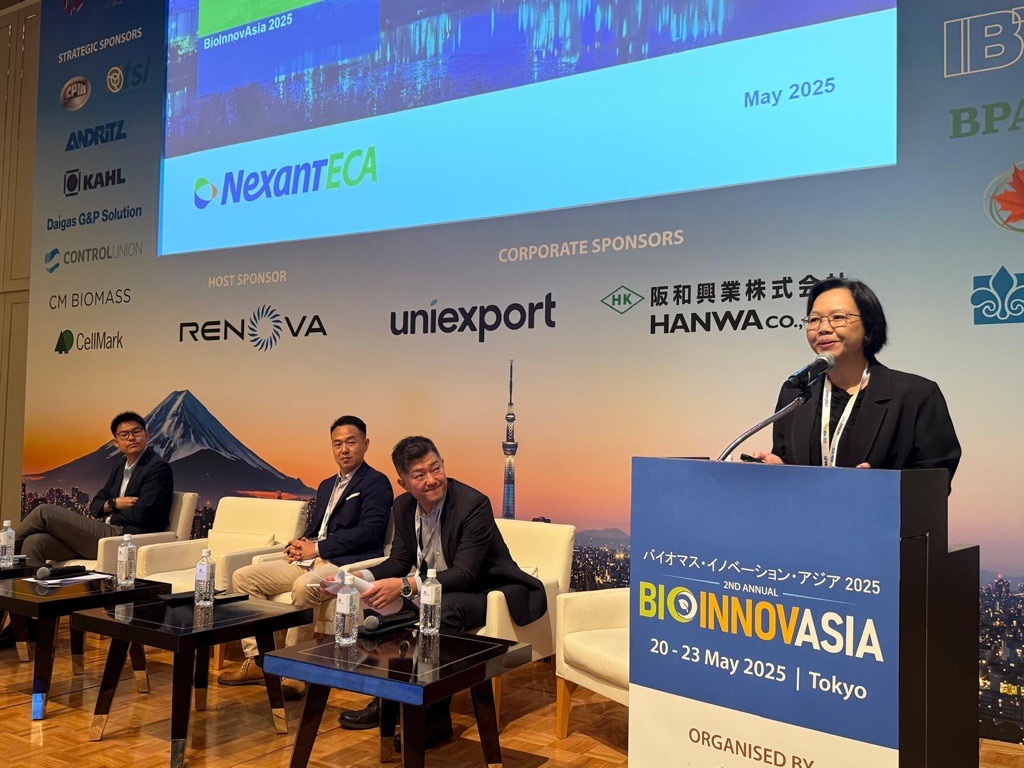 NexantECA's tweet photo. Chommanad Thammanayakatip delivered an engaging keynote speech at the 2nd Annual BioInnovAsia 2025 summit, held in Tokyo Her keynote focused on the theme of 'unlocking of green fuel opportunities for refiner'.

Email us at contactus@nexanteca.com

#FGENexantECA #NexantECA https://t.co/EthWjl3OD2