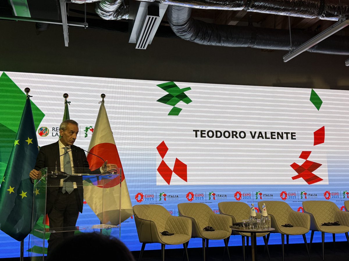 Agenzia Spaziale ITA (@asi_spazio) on Twitter photo Oggi, il Padiglione Italia ha ospitato una giornata dedicata alla cooperazione spaziale tra Italia e Giappone. In mattinata l’incontro tra il presidente dell'ASI, Teodoro Valente, e il presidente della <a href="/JAXA_en/">JAXA(Japan Aerospace Exploration Agency)</a> , Hiroshi Yamakawa. <a href="/ItalyinOsaka/">Italy in Osaka</a>
asi.it/2025/05/lasi-a… Oggi, il Padiglione Italia ha ospitato una giornata dedicata alla cooperazione spaziale tra Italia e Giappone. In mattinata l’incontro tra il presidente dell'ASI, Teodoro Valente, e il presidente della <a href="/JAXA_en/">JAXA(Japan Aerospace Exploration Agency)</a> , Hiroshi Yamakawa. <a href="/ItalyinOsaka/">Italy in Osaka</a>
asi.it/2025/05/lasi-a…