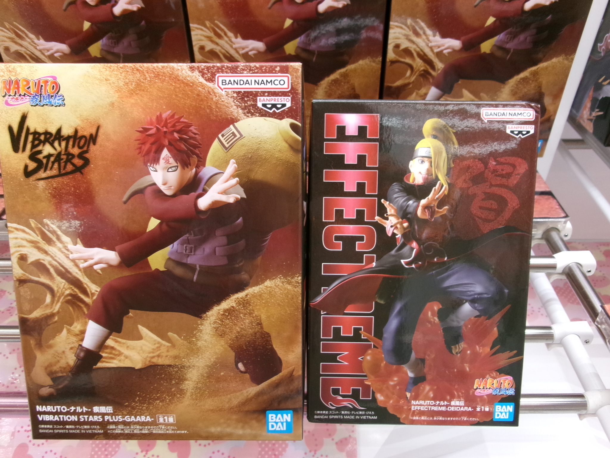 本日発売最新プライズ NARUTO-ナルト- 疾風伝 BANPRESTO FIGURE