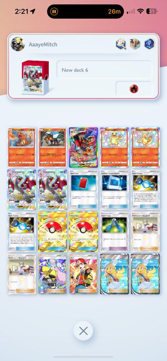 I’m finally free!! Charizard too 🔥🤪
#PokemonTCGPocket