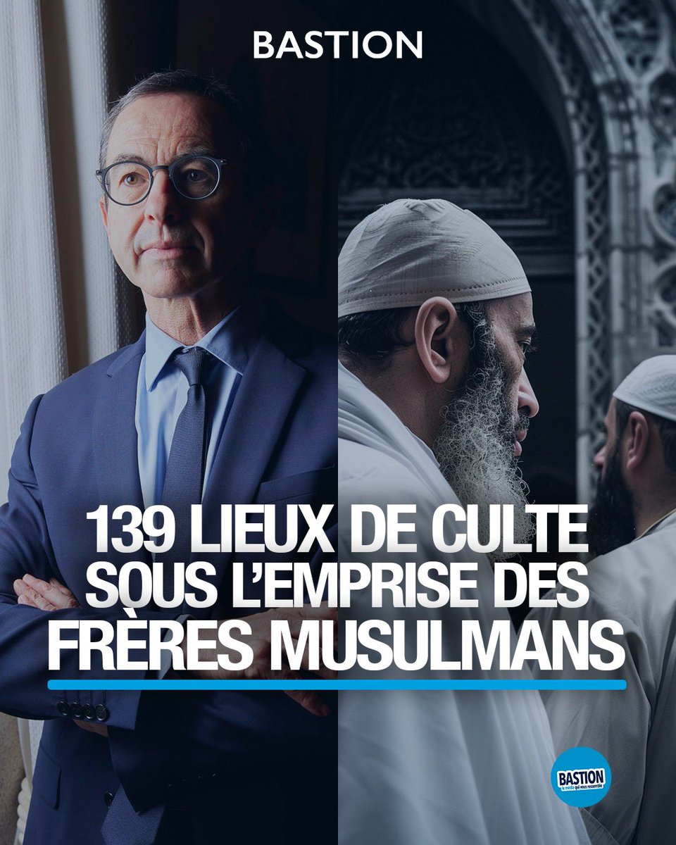 🚨🇫🇷 𝗔𝗟𝗘𝗥𝗧𝗘 𝗜𝗡𝗙𝗢 — Un rapport explosif des services de renseignement, dévoilé par Bruno Retailleau, révèle l’ambition des Frères musulmans : INSTAURER LA CHARIA en France. (Le Figaro)