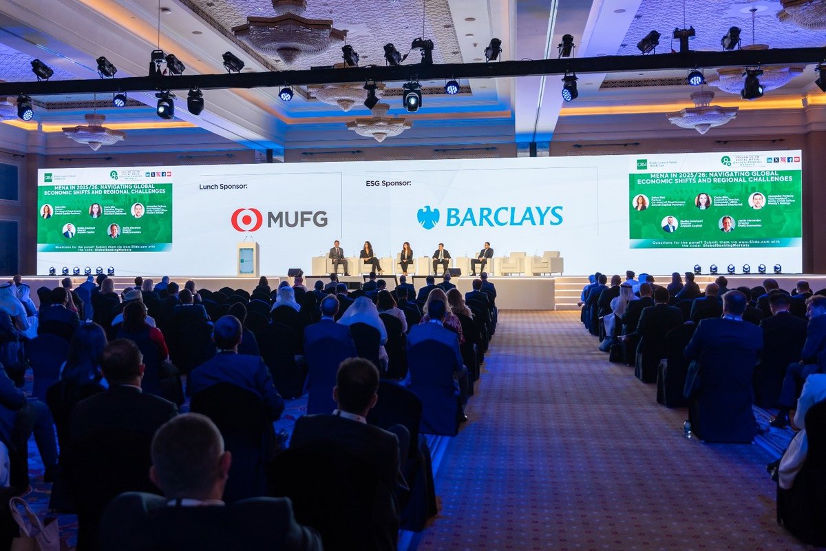 📊 MENA in 2025/26: Navigating Global Economic Shifts and Regional Challenges
 
 What’s next for interest rates, oil markets, and regional growth? Our expert panel is unpacking the geopolitical, fiscal, and economic dynamics shaping the MENA region’s financial trajectory.
 
 🗣️