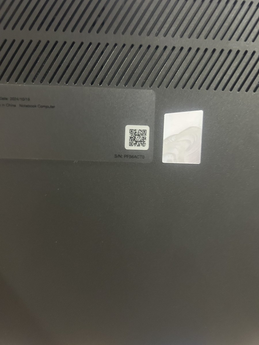 lalitksharma88's tweet photo. @amazonIN @amazon @AmazonNews_IN @amazonnews 
#mismtach_serial_number
 I ordered a laptop under Order #171-4484402-8654708. The product delivered had Serial Number: [PF56ACT0], but the packing slip mentioned Serial Number: [B4A19241] — clearly a mismatch. https://t.co/wRsyoCEFtj