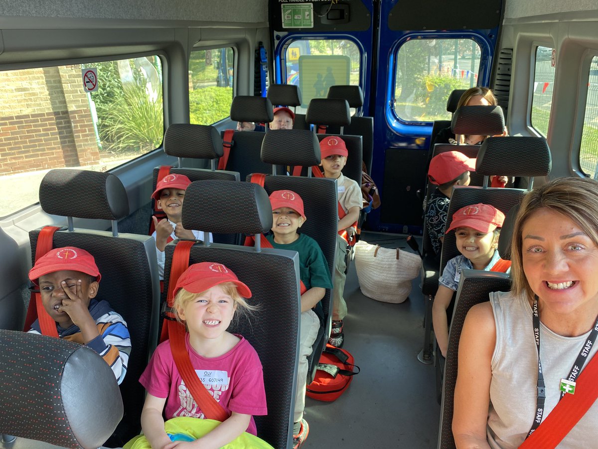 olvschool's tweet photo. Reception are on their way to Hesketh Farm! We are very excited! @bcw_cat #OLVEYFS https://t.co/HN1fWz68L9