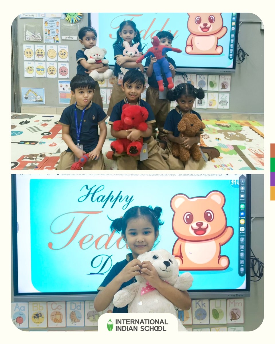 HabitatSchools's tweet image. Teddy’s Picnic – May 8, 2025
Our KG1 &amp;amp; KG2 kids had a fun-filled day with their favorite teddies—singing, parading, and sharing smiles! Thanks to our students, parents, teachers (and their cuddly friends) for making it magical! 💛
#HabitatsSchools #KGFun #Ajman #CBSE #UAE