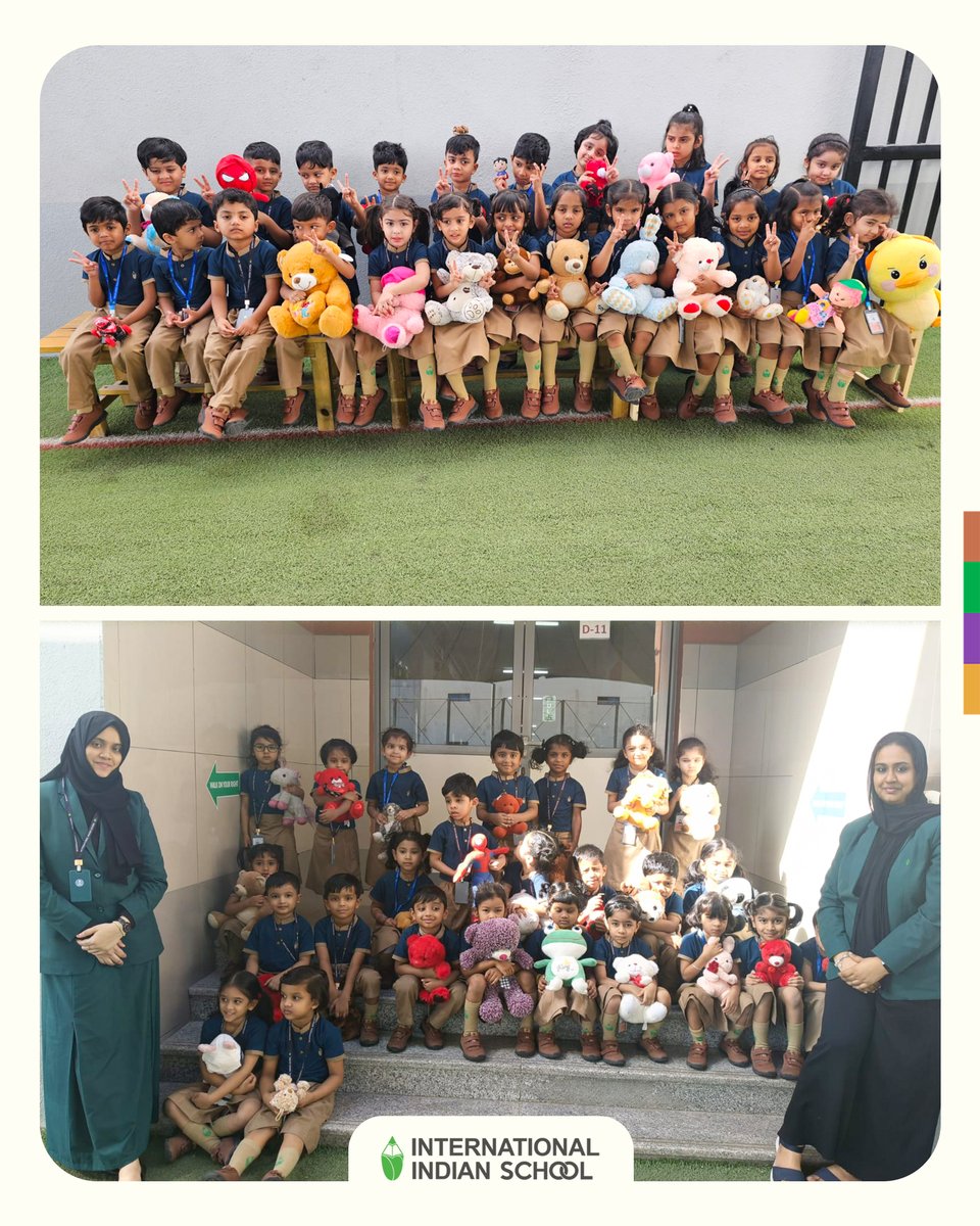 HabitatSchools's tweet image. Teddy’s Picnic – May 8, 2025
Our KG1 &amp;amp; KG2 kids had a fun-filled day with their favorite teddies—singing, parading, and sharing smiles! Thanks to our students, parents, teachers (and their cuddly friends) for making it magical! 💛
#HabitatsSchools #KGFun #Ajman #CBSE #UAE