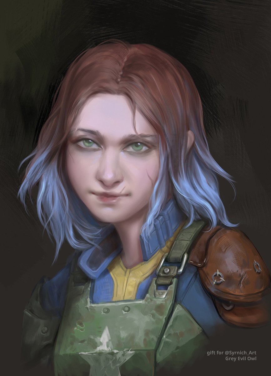 greyevilowl's tweet image. Happy Birthday @Syrnich_Art 💚💚