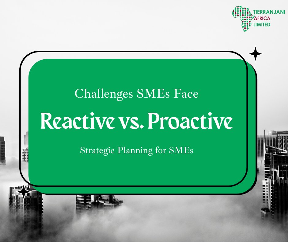 Strategic planning is a survival tool for #SMEs . Reactive vs. Proactive - where does your business fall? 

We work with SMEs to build planning skills, not just write plans. What’s one thing you wish you had known about strategic planning before starting your business?

#tourism