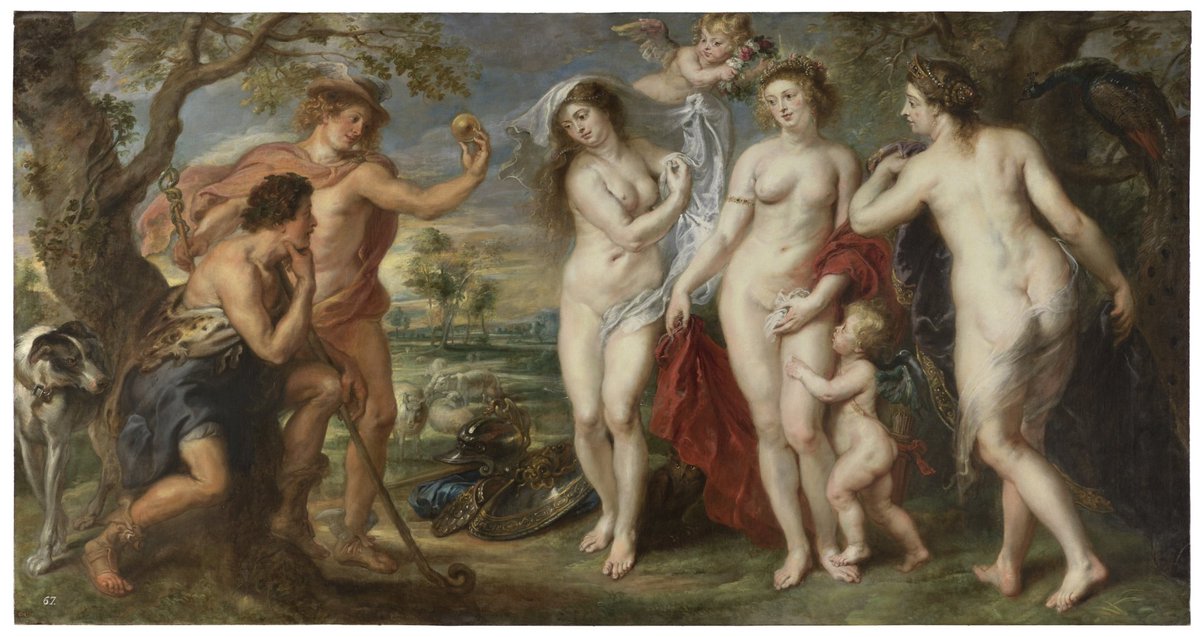 No sé si se ha comentado ya por aquí, pero ya está disponible en la web del <a href="/museodelprado/">Museo del Prado</a> la foto del Juicio de Paris de Rubens (y taller) tras su restauración.

Se han retirado los repintes del siglo XVIII que cubrían parte de la desnudez de las tres diosas.