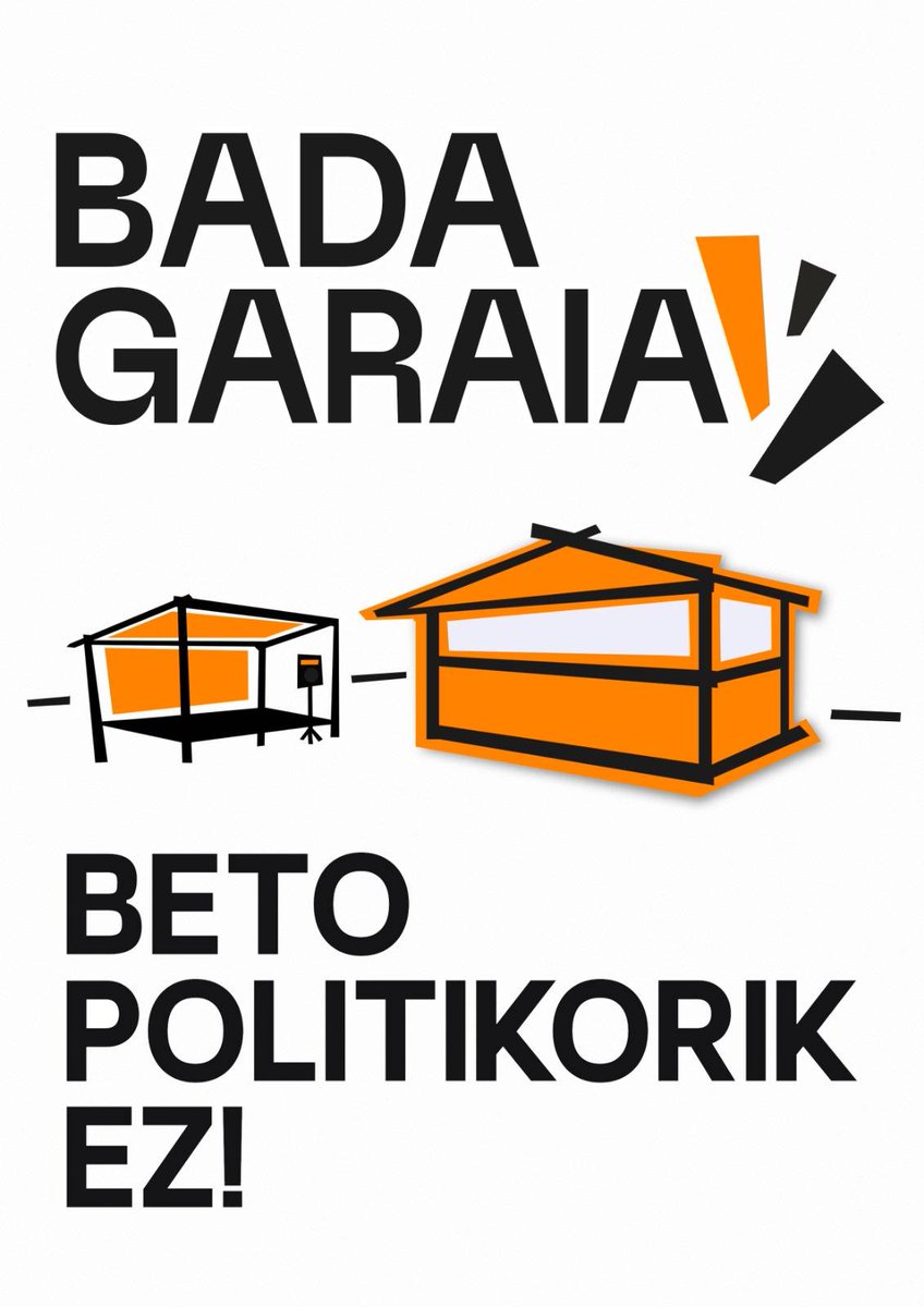 Nos han vuelto a denegar la participación en Bilboko Konpartsak y las Txosnas de Gasteiz.

Bada garaia, beto politikorik ez!
