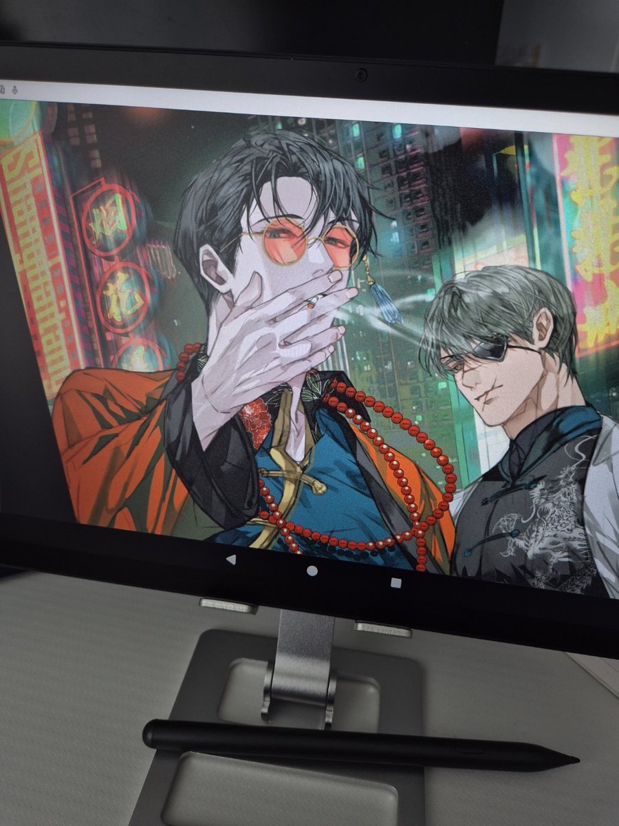 ‼️추첨 발표는 5/27 휴이온 코리아 계정‼️
휴이온에서 드로잉 패드가 출시되었어요!🥳

감사하게도 신제품인 드로잉 패드 Kamvas Slate 11로 작업할 수 있는 기회가 닿았습니다!
얇고 정말 가벼워서 휴대용으로 외부에서 작업하기 아주 최적화되어 있습니다! 무엇보다 액정 타블렛에 뒤지지 않는