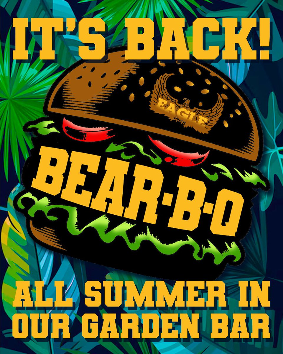 Every Friday blaring our BearB-B-Q - a complimentary burger and extended happy hour till 11pm! 🍔