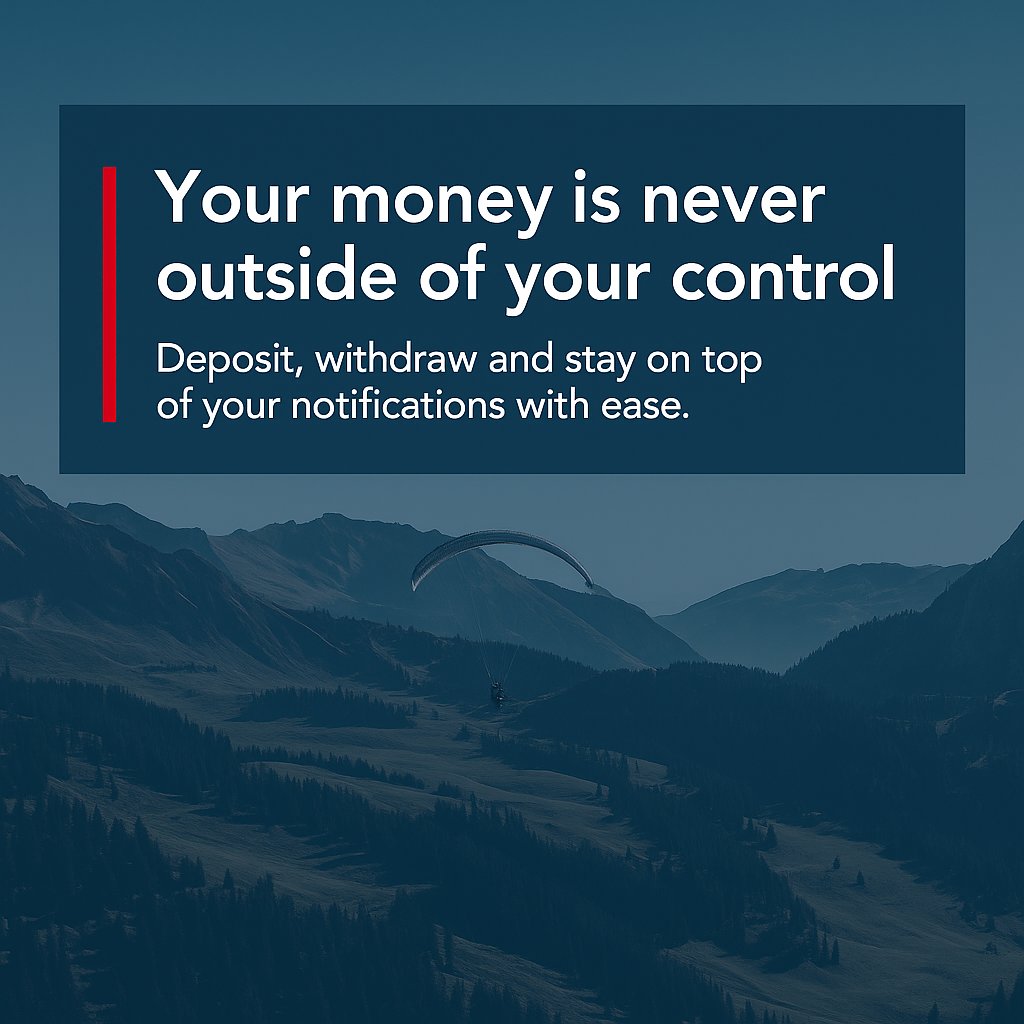 Your money. Your control. Anytime. SuisseBase™ gives you full financial control. 🔐 Secure. ⚡ Seamless. 📲 Smart. True crypto freedom starts with clarity. #SuisseBase #DigitalBanking #CryptoExchange #MoneyMatters #SmartFinance #CryptoControl #FinancialFreedom #WealthTools