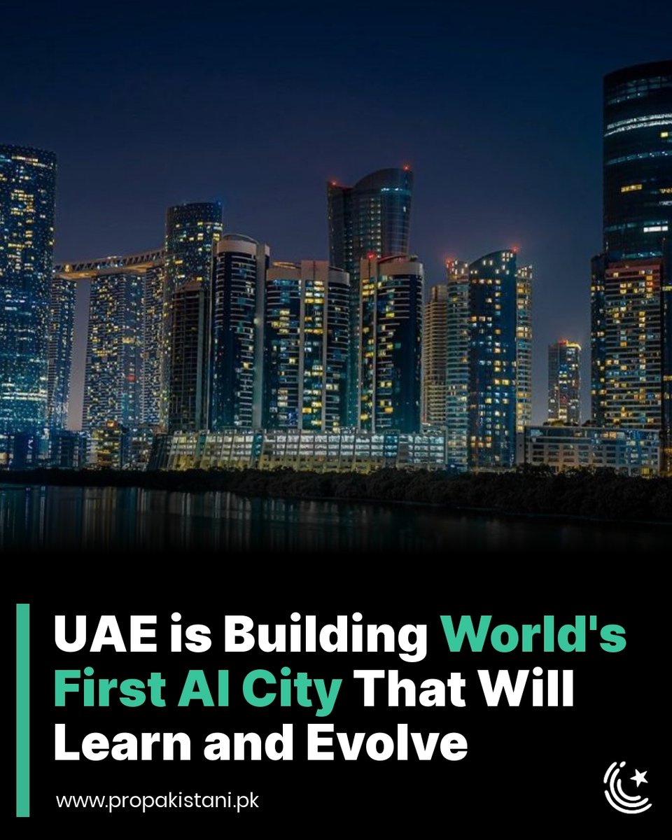 ProPakistaniPK's tweet image. The development is backed by a $2.5 billion Build-Operate-Transfer (BOT) agreement.

Read More:  propakistani.pk/2025/05/20/uae… 

#UAE #AICity #SmartCity