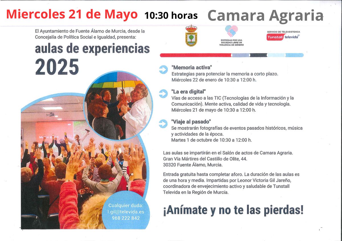 Ayto. Fuente Álamo de Murcia (@fuentealamo) on Twitter photo 