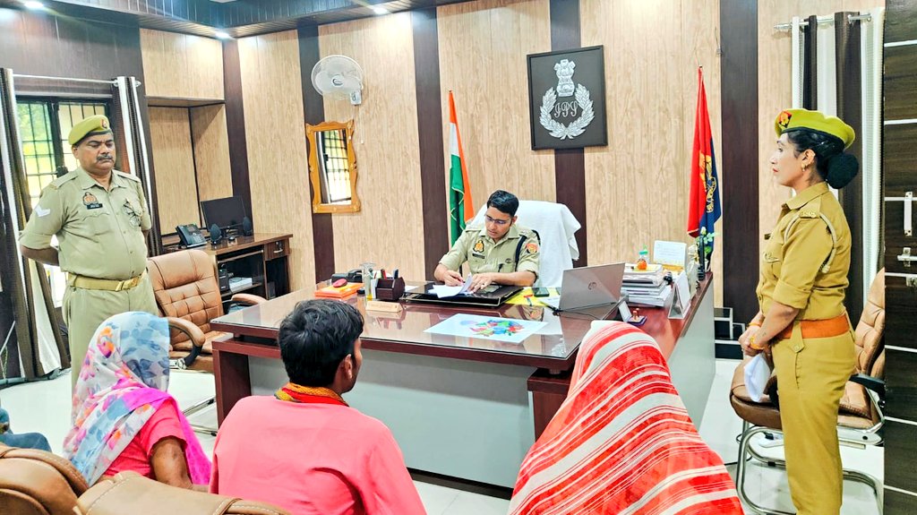 Gonda Police tweet media