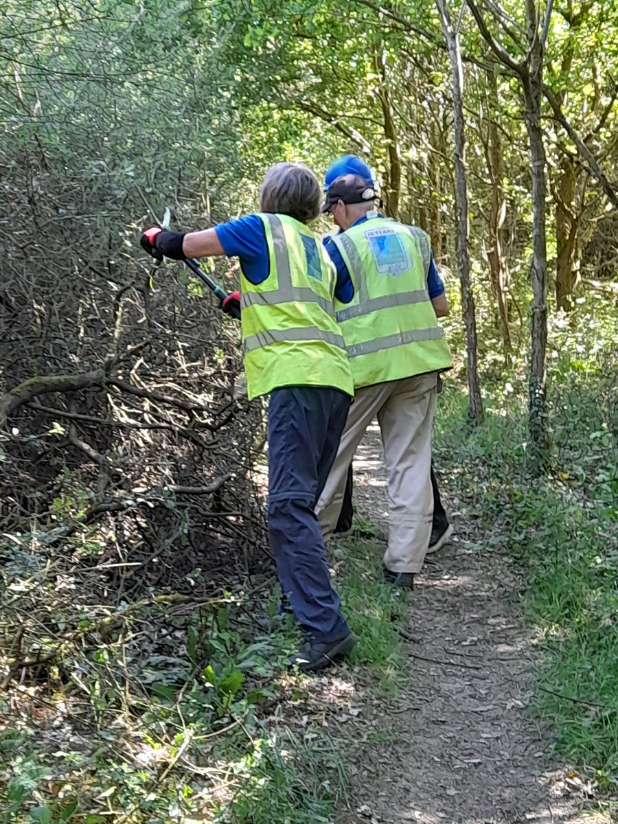 Thames Chase Conservation volunteers have made a start on this season's public footpath maintenance.  We do this on behalf of Havering Council and have recently worked on footpaths in North Ockendon, Cranham, Hornchurch and Collier Row.  Our aim is to keep footpaths safe and