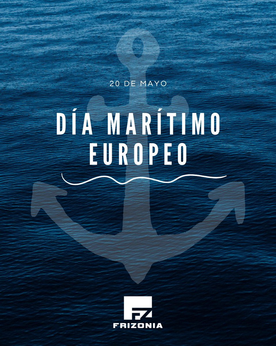 Hoy celebramos el Día Marítimo Europeo, una oportunidad para destacar la importancia del mar como motor de desarrollo e innovación. Protejamos nuestros océanos y mares para las futuras generaciones. 

#diamaritimoeuropeo #frizonia #SostenibilidadMarina