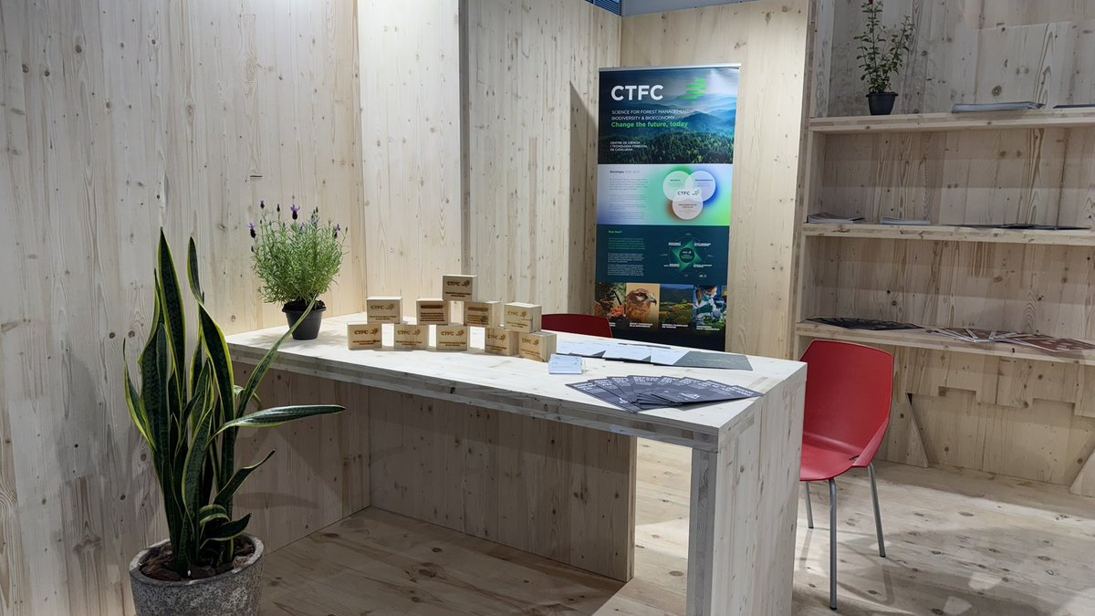 ctforestal's tweet photo. Bon dia! Des d’avui i fins dijous ens trobareu a @ConstrumatBCN, mostrant les possibilitats de la #fusta i el #CLT, i presentant el #HubForestal.

Ens veniu a veure? Som a l’estand D26.
Us esperem!!! https://t.co/ro1lbAz7Hx