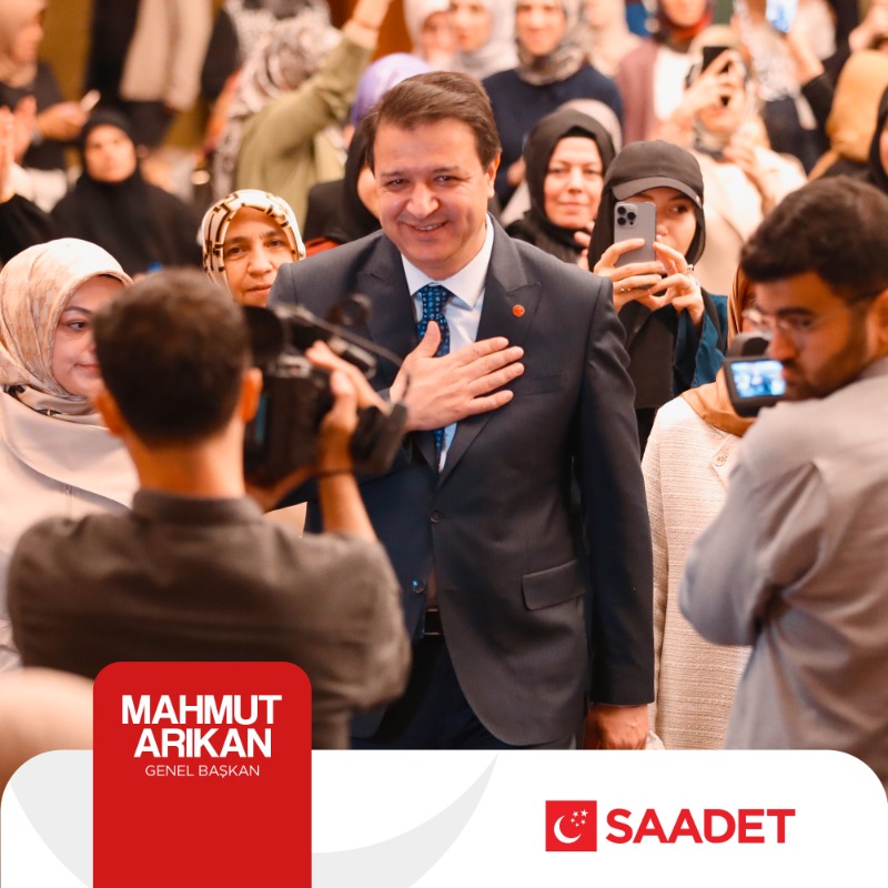 SaadetPartisi's tweet photo. Mahmut ARIKAN
Saadet Partisi Genel Başkanı 
➤ @mahmutarikansp