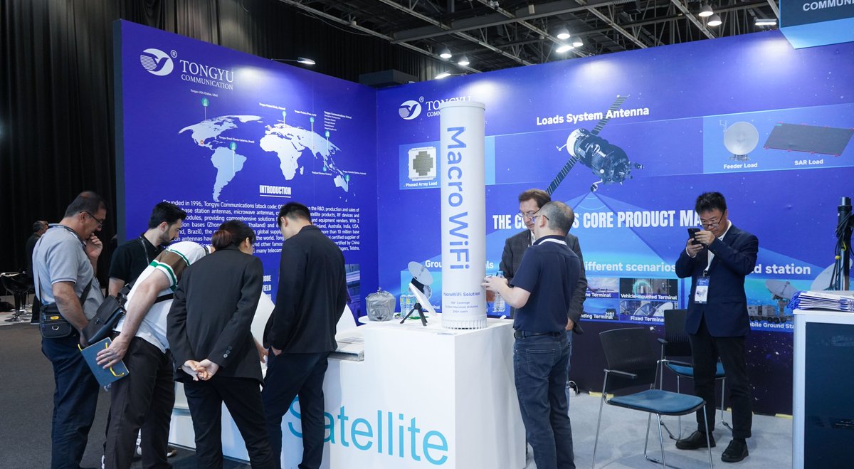 ty_Tongyu's tweet image. 🚀🚀At the 2025 SATEXPO, Tongyu Communications shone brightly!

💪💪Thank you to everyone who supported us. We will continue to break through and contribute more to the satellite communication industry!

#TongyuCommunications #SATEXPO #TechnologicalInnovation #SatelliteSolutions