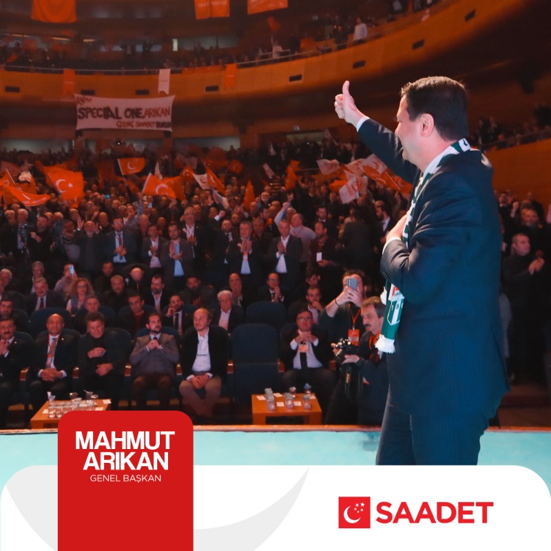 SaadetPartisi's tweet photo. Mahmut ARIKAN
Saadet Partisi Genel Başkanı 
➤ @mahmutarikansp