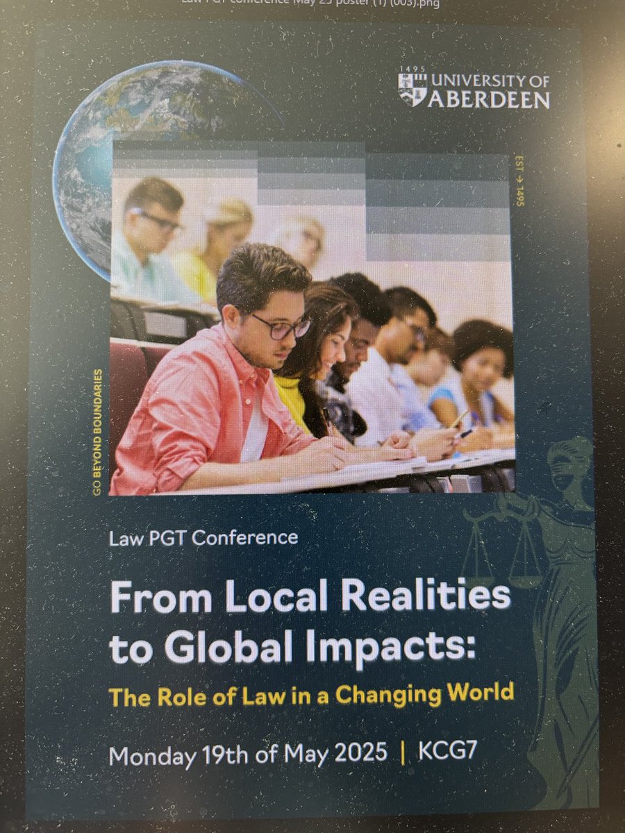 zyihdego's tweet photo. Great initiative from our postgraduate taught students and our LLM coordinator, with quality papers presented by the students. Many congratulations to everyone involved! https://t.co/NEJjMoDgQS